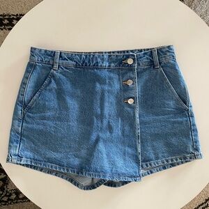 Zara Denim Skort